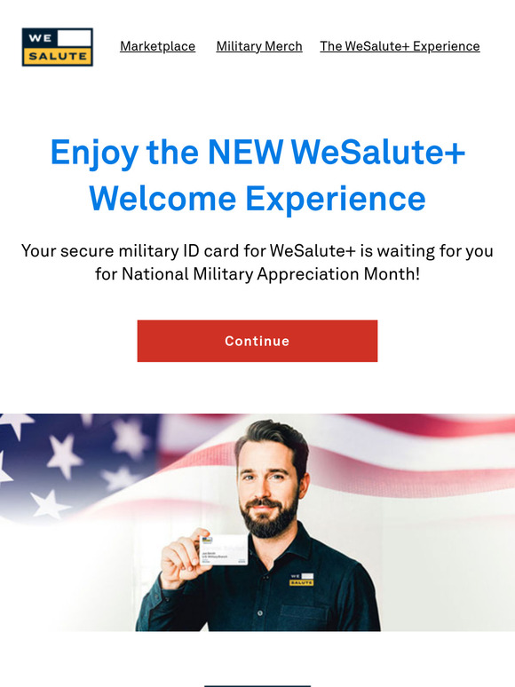 —, get your new secure military ID card  during this May’s National Military Appreciation Month