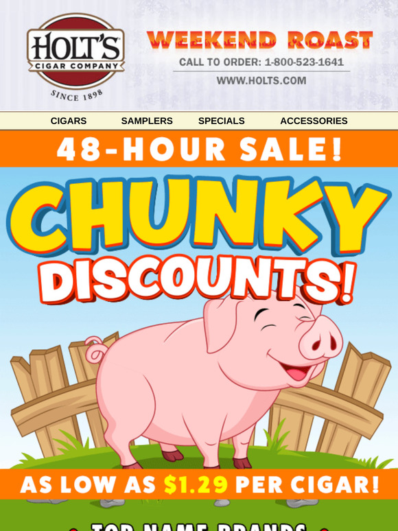 🐖Chunky Discounts: Chow Down on 150 tasty deals up to 88% off + FREE Shipping!