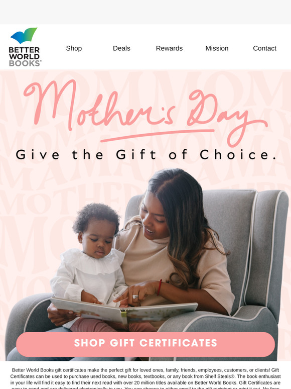 No Guesswork, Just Gratitude—Gift Certificates for Mom.