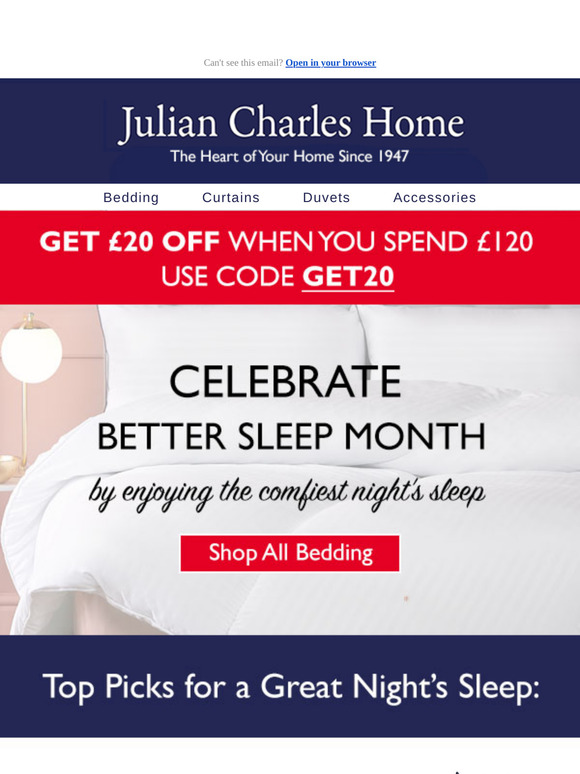 You Deserve the Best Night's Sleep...