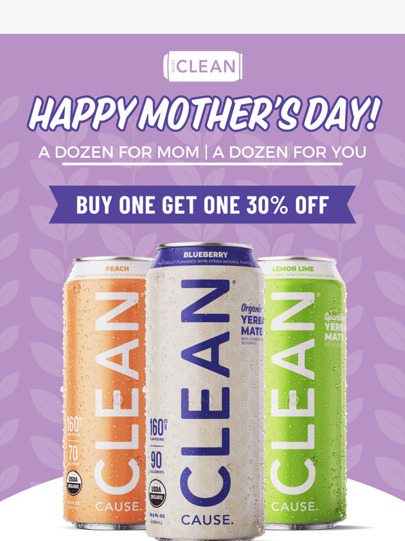 🌺 Celebrate Mom: BOGO 30% Off Today!