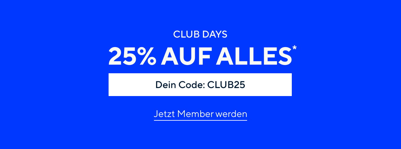 25% auf alles