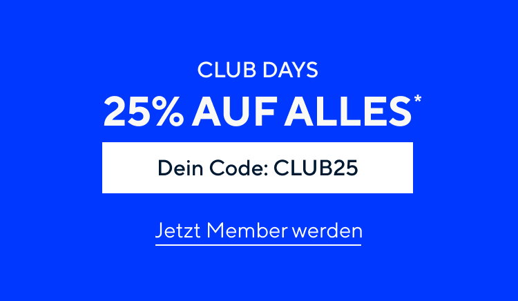 25% auf alles