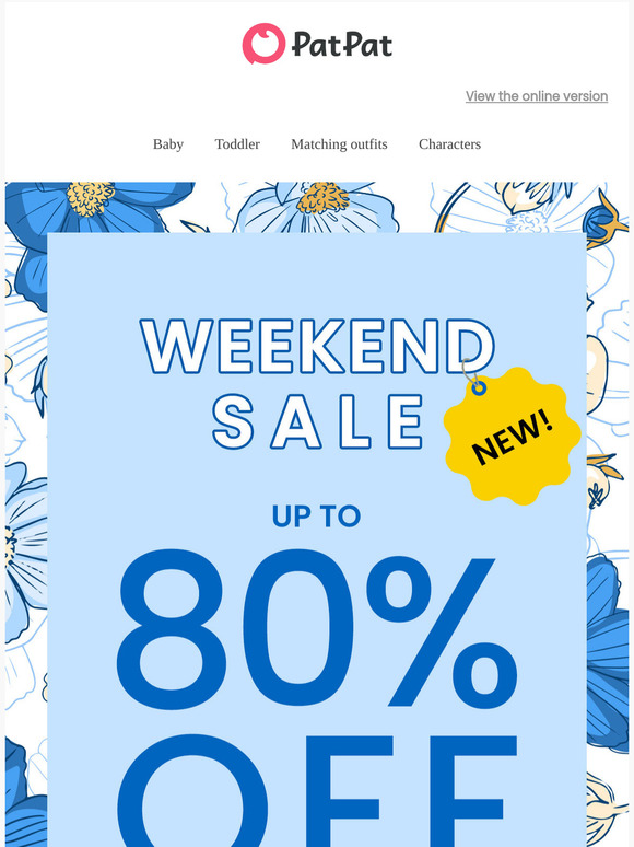 Up to 80% OFF Styles You Love — Plus, Fresh New Arrivals!