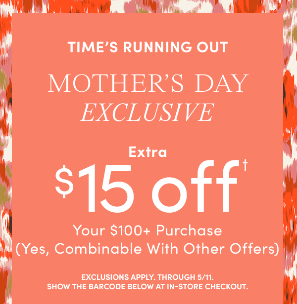 $15 off