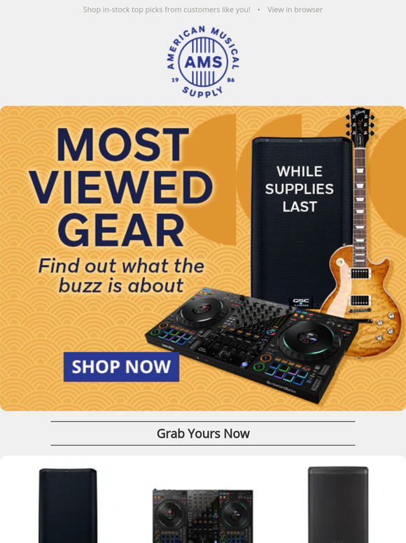 Get the Gear EVERYONE Wants 👉 Guitars, Speakers and Much More!