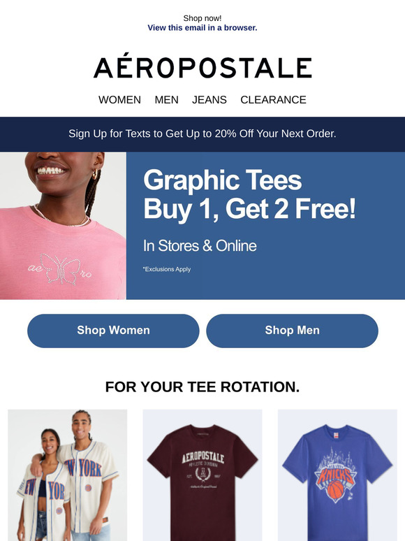 Buy 1 Get 2 FREE Tees + $5.99 Clearance?! Summer, Secured ☀️