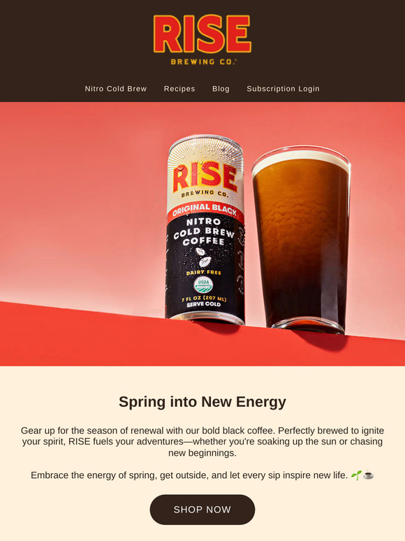 Spring into New Energy 🌱☕