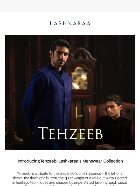 Our New Menswear Collection - 'Tehzeeb' ✨