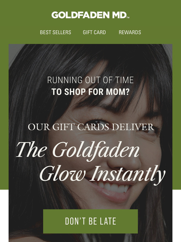 Don’t be late for Mom! Shop this