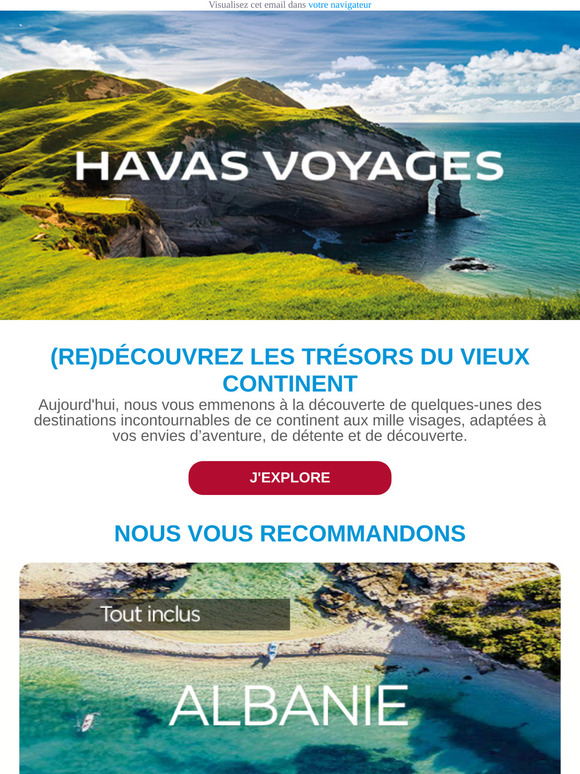 Réservez maintenant vos prochaines vacances
