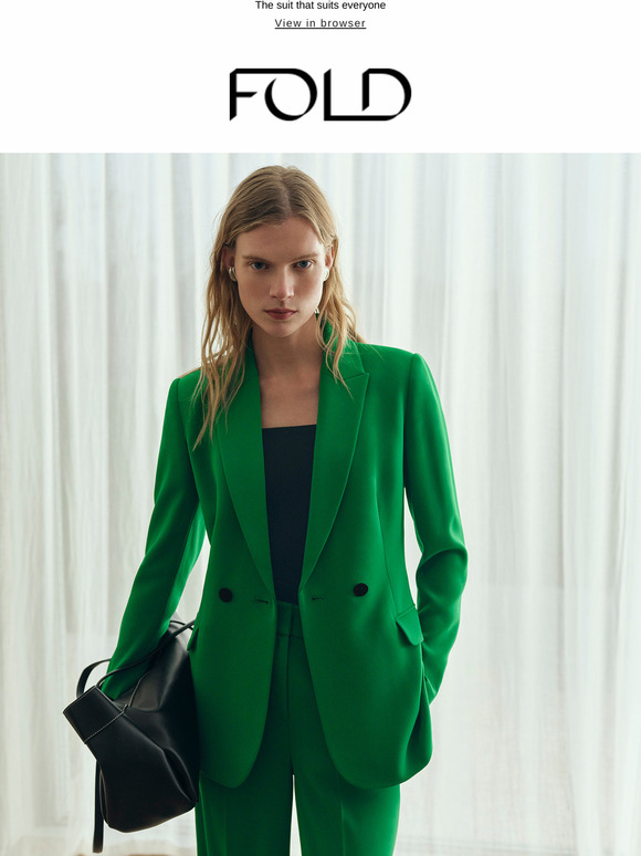 She's wearing The Fold