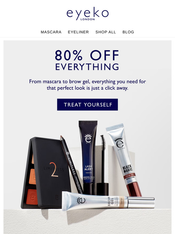Your dream beauty haul: 80% OFF