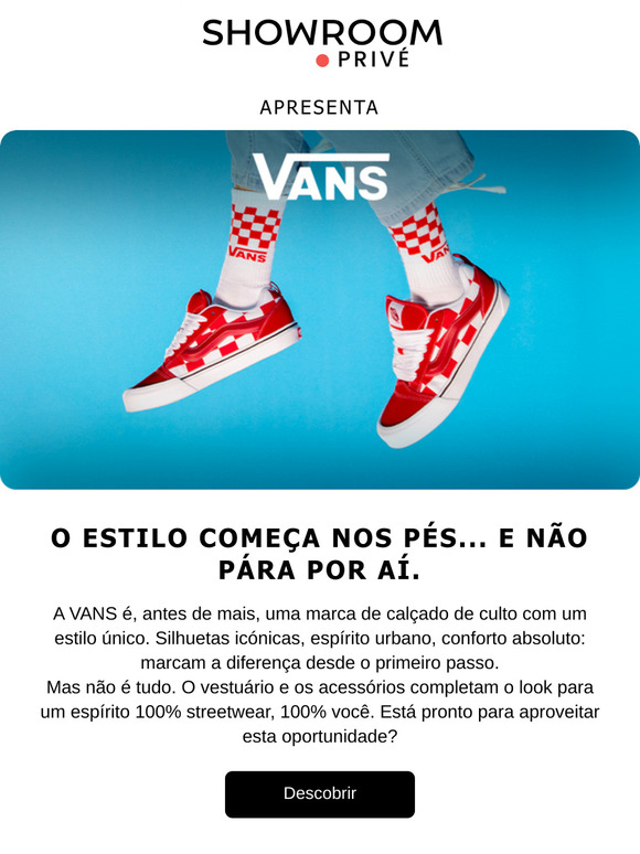 As sapatilhas VANS a metade do preço... e muito mais 🔥