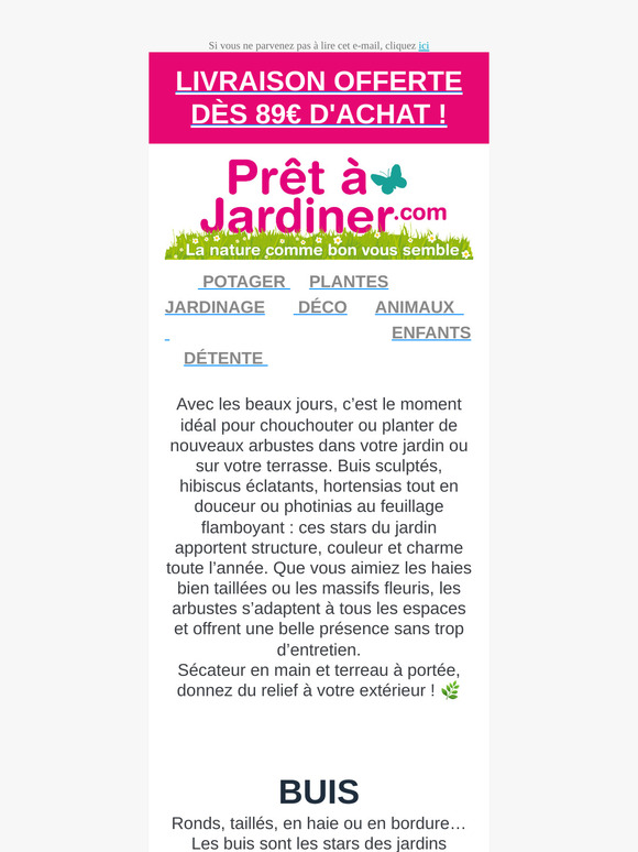 Place aux arbustes pour un jardin plein de vie ! 🌳