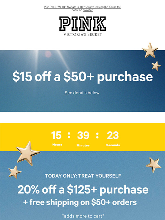 Today Only: Get $15 Off + 20% Off