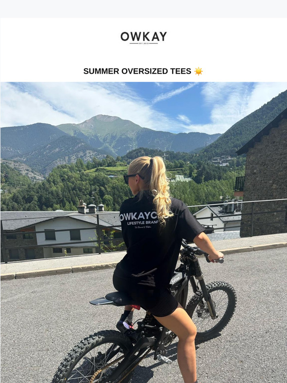 Summer Oversized Tees ☀️ Best Sellers