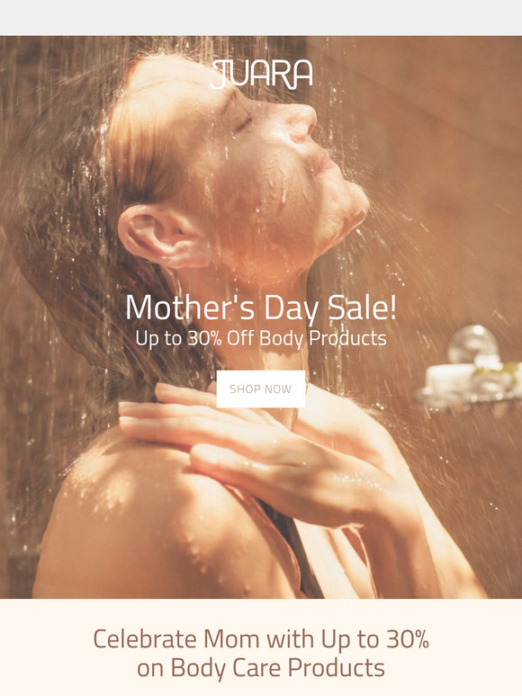 Last Day to Save Up to 30% on Body Care!
