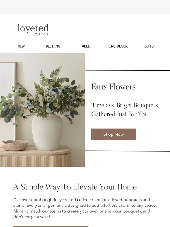 Faux Flowers