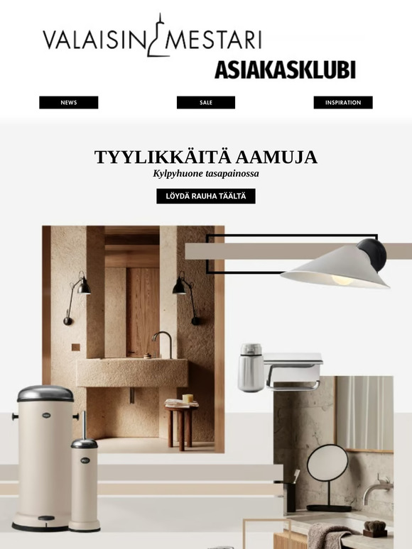 Muuta kylpyhuoneesi 🛁