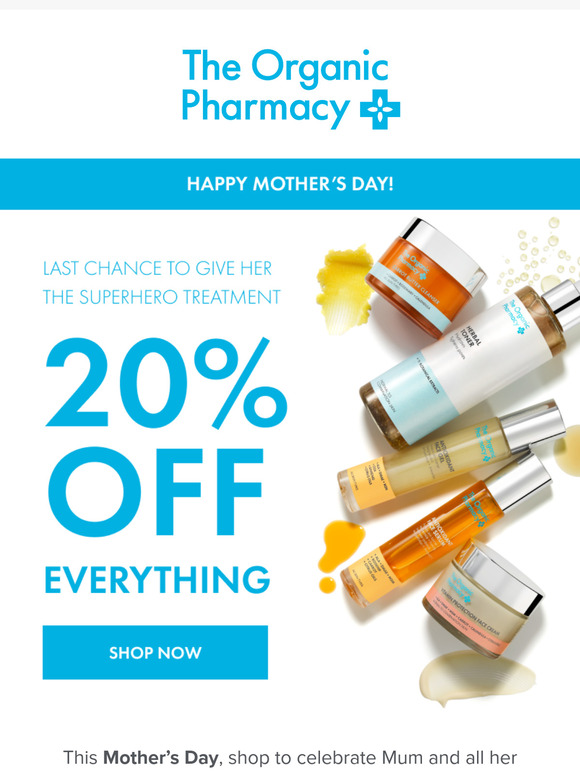 Your last chance to save 20% OFF | Happy Mother’s Day ❤️
