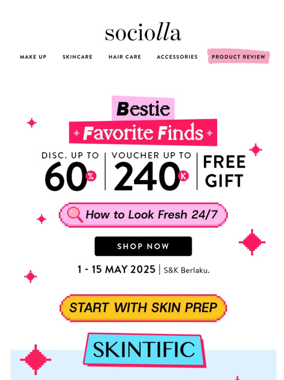 Fresh Look, Low Effort💅 Amuse & Skintific Got You!