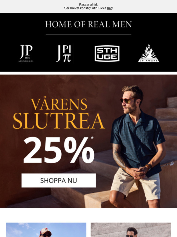 25% i rabatt 🔥 Shoppa din nya look