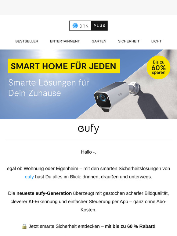 🔒 Dein Zuhause. Deine Kontrolle – mit smarter Sicherheit von eufy