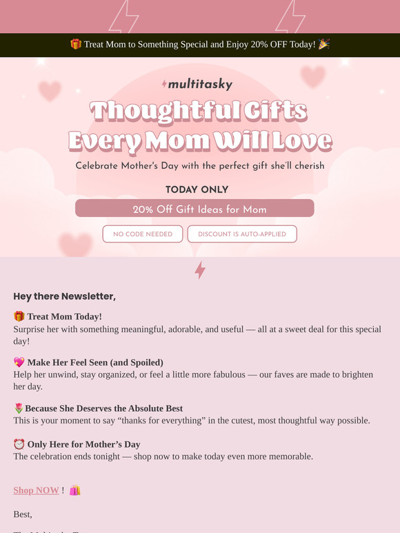 💝 Make Mother’s Day Extra Special!
