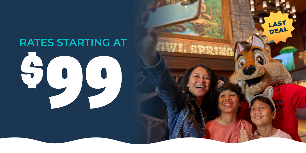 Rooms starting at $99.