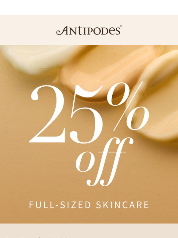Glow Frenzy Starts NOW! Get 25% Off Full-Size Products!