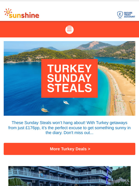 Turkey Top Picks from £176pp 🇹🇷