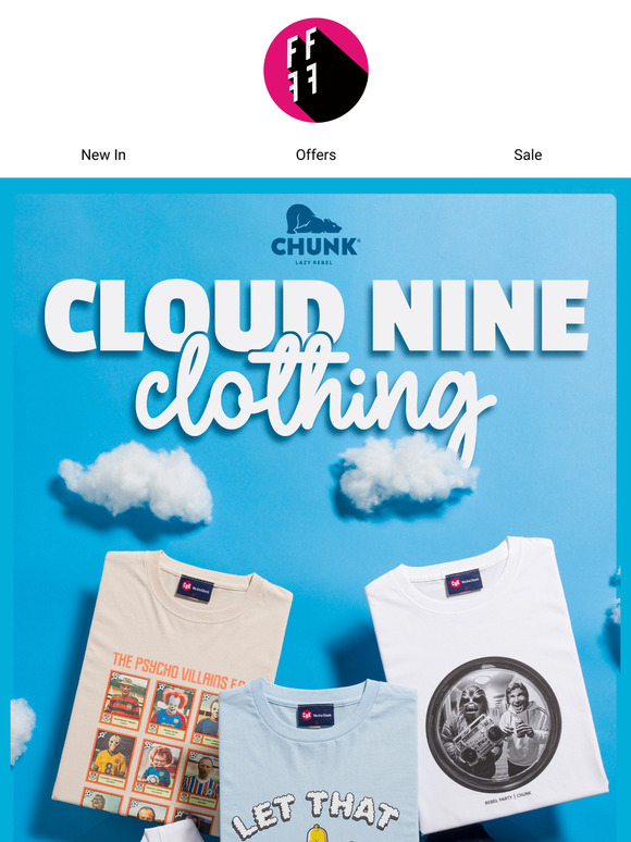 ⛅ Newness to put you on cloud nine. ☁️