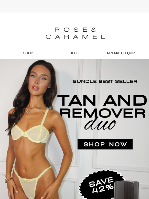 Bundle & Save 42% Off Best Selling Tan & Remover Duo ✨