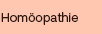 Homöopathie