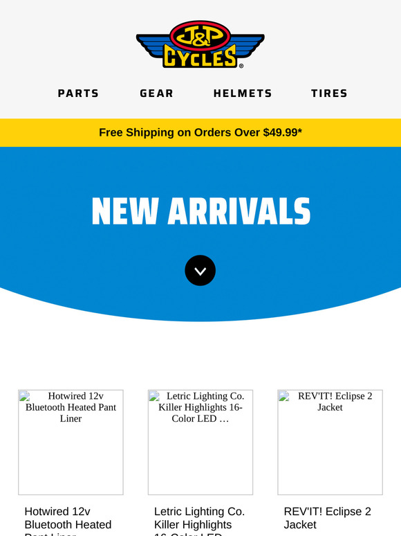 New Parts & Gear Just Landed. You In? 🏍️