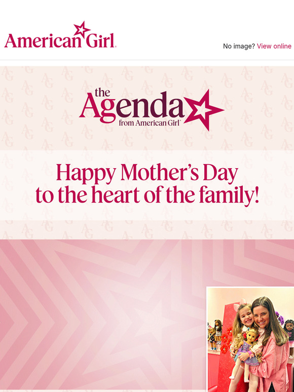XOXO to every mom from American Girl!
