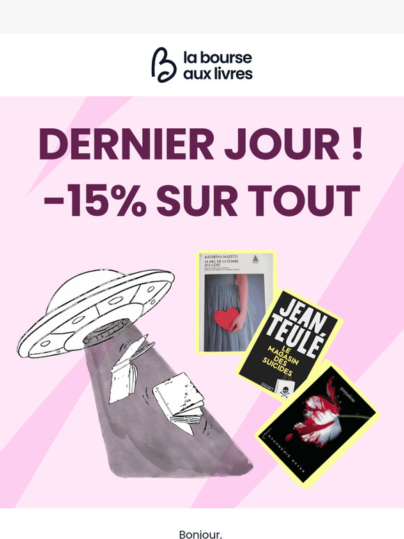 Ne laissez pas passer votre réduction 🎁