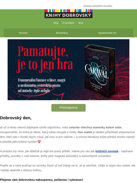 💌Knižní novinky: Mornštajnová a další💌