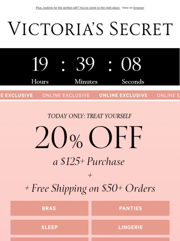 Take $15 Off + 20% Off Today Only