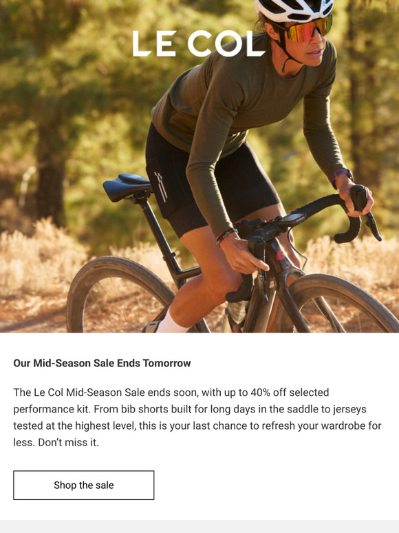 Our Mid-Season Sale Ends Tomorrow