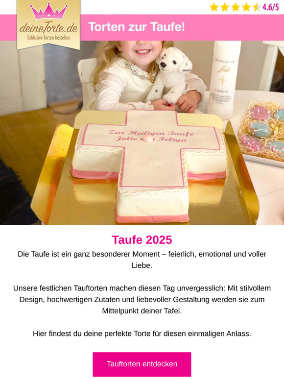Süßes zur Taufe 👼