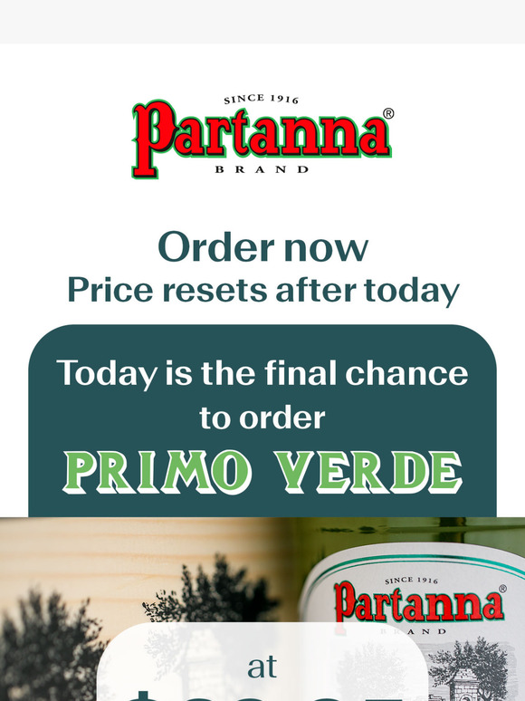 Last day to get Primo Verde for $69.95