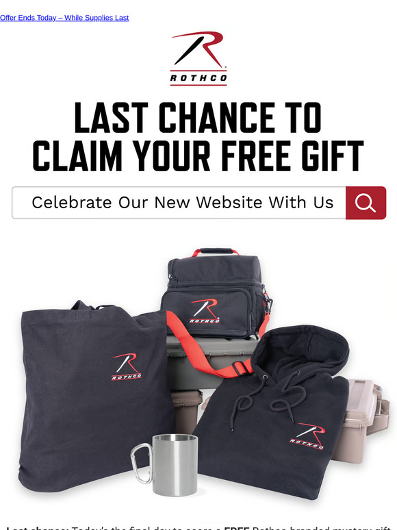 Final Call: Spend $50, Get a Free Gift