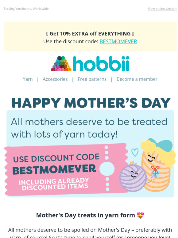 Spoil your mom (or yourself) with 10% EXTRA off EVERYTHING 🩷