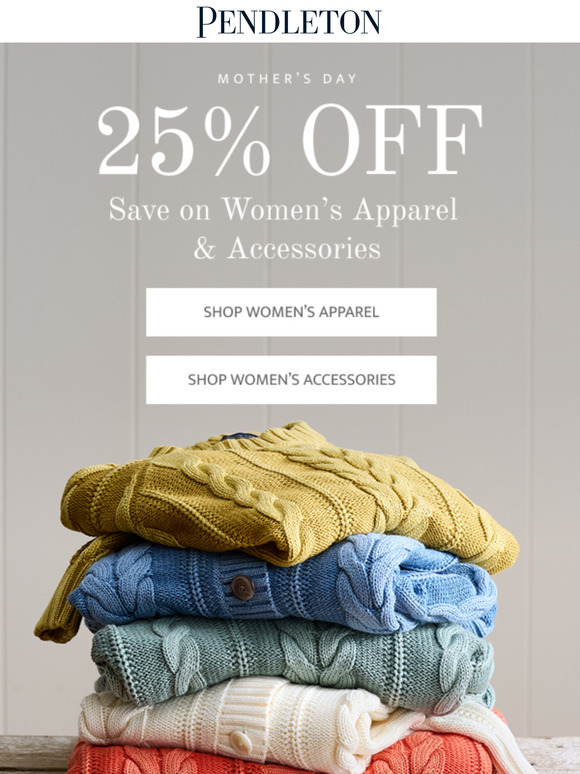 Mothers Day Sale - online & in stores!