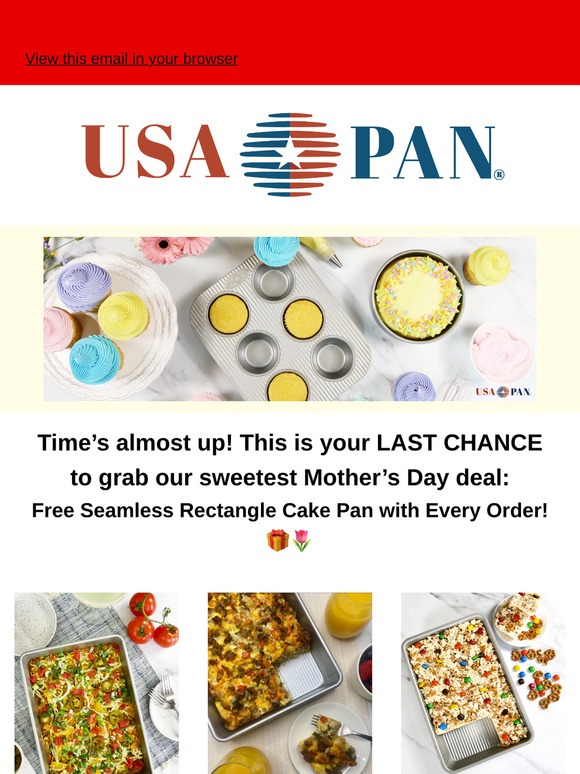 Last Chance! 🎁 Free Cake Pan Offer Ends Tonight!