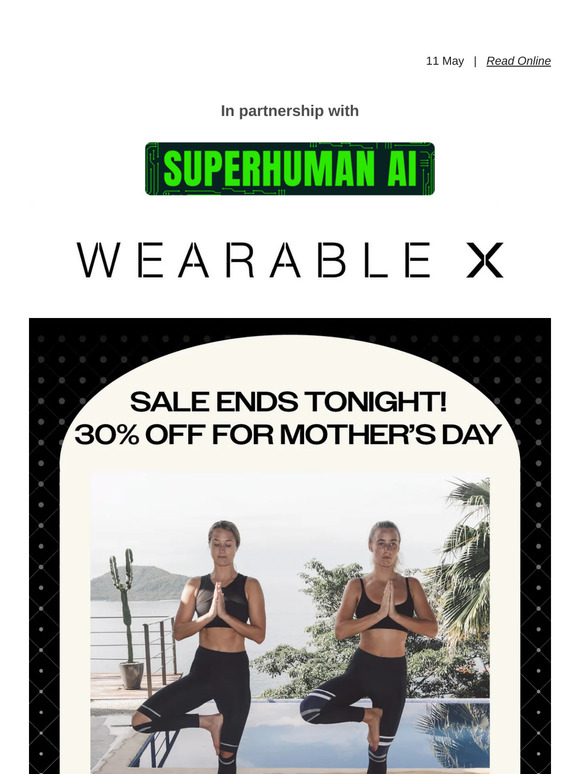SALE ENDS TONIGHT! 30% OFF FOR MOTHER’S DAY
