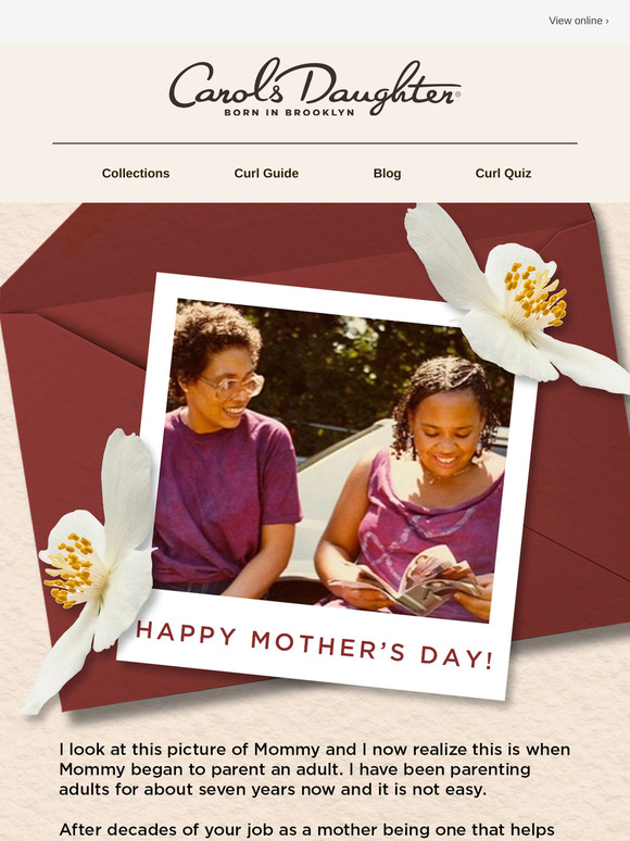 Happy Mother's Day from Lisa, Founder and President 💐