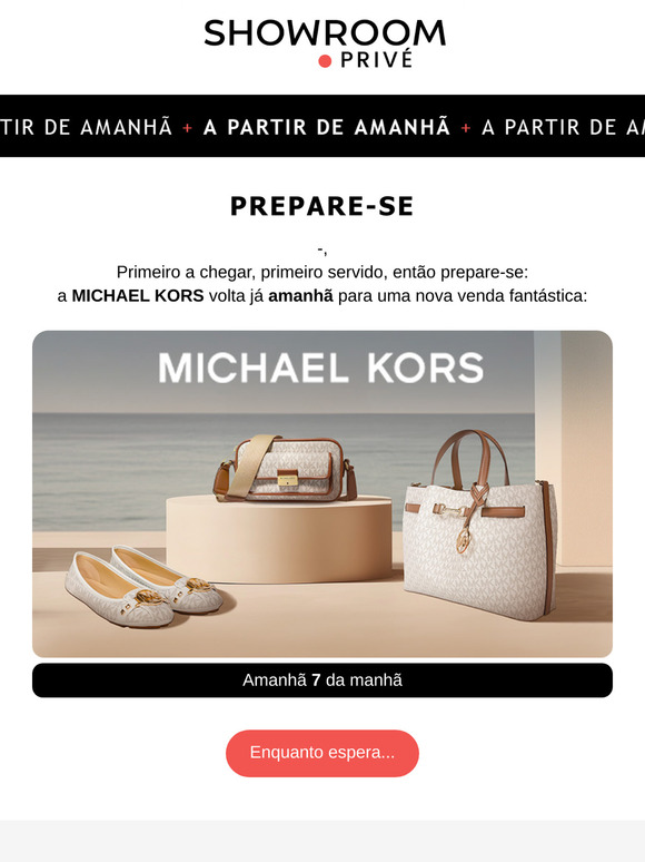 Você estava esperando notícias de MICHAEL KORS?